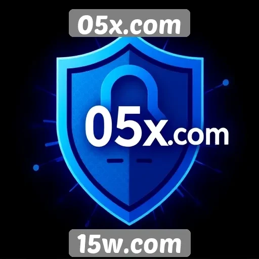 Segurança e proteção de dados no 05x.com